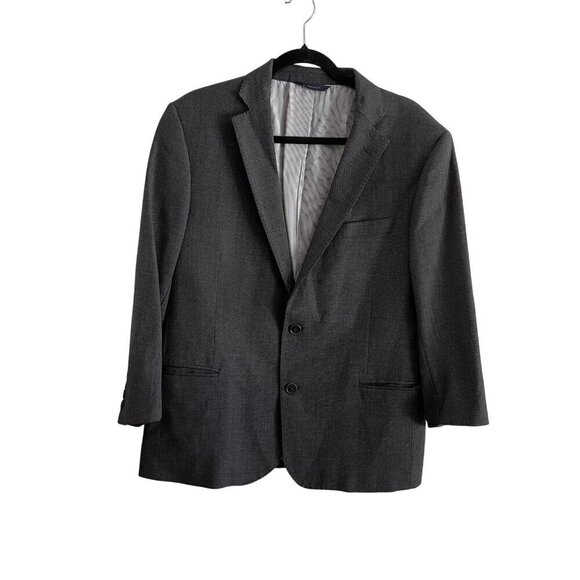 Brooks Brothers Other - Brooks Brothers Men SZ 42S Black/Gray Wool Blend 2-Btn Sport Coat Blazer Jacket